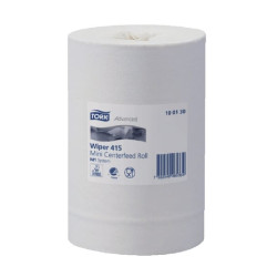 Popierinis rankšluostis, baltas ritinėlis, 22 cm x 120 m, 1 sluoksnio, išorinis Ø140 mm, 11 ritinėlių, Tork PM100130