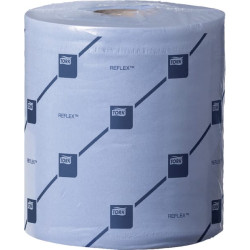 Popierinis rankšluostis, mėlynas ritinėlis, 19 cm x 150 m, 2 sluoksnių, išorinis Ø190 mm, Tork PM473263