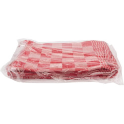 Indų šluostės 60x65 raudonos 6 vnt. 2020036