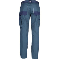 Darbo kelnės, unisex, XL, W38-40", žalios/mėlynos, Kramp Original KW102030082106