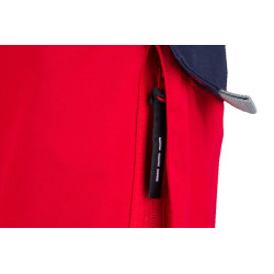 Darbo kelnės, unisex, 4XL, W47-51", raudonos/mėlynos, Kramp Original KW102030080128