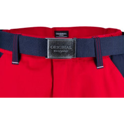 Darbo kelnės, unisex, 4XL, W47-51", raudonos/mėlynos, Kramp Original KW102030080128