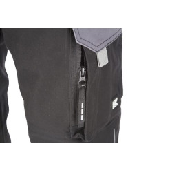Darbo kelnės, unisex, S, W30-34", juodos/pilkos, Kramp Original KW102030089085