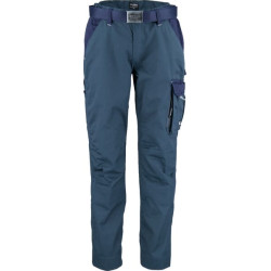 Darbo kelnės, unisex, XS, W28-32, žalios/mėlynos, Kramp Original KW102030082080