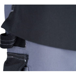 Darbo kelnės, unisex, M, W32-36", pilkos/juodos, Kramp Original KW102030090092