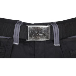 Kelnės, unisex, 2XL, W41-45", juodos/pilkos, Kramp Original KW102830089114