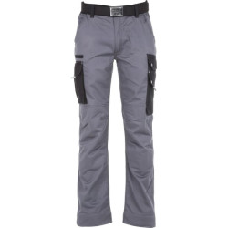 Darbo kelnės, unisex, M, W32-36", pilkos/juodos, Kramp Original KW102024090092