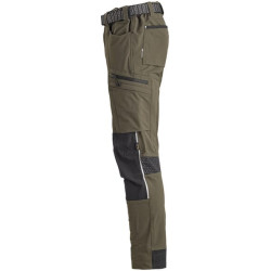 Kelnės 35-39" / L32", alyvuogių spalvos, Kramp 4 Way Stretch KW202545002098