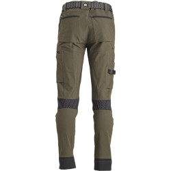 Kelnės 38-42"/L32", alyvuogių spalvos, Kramp 4 Way Stretch KW202545002106