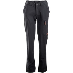 Kelnės, JK: 24, 4XL, 45–49"/L33, tamsiai pilkos Kramp Active KW502445011128
