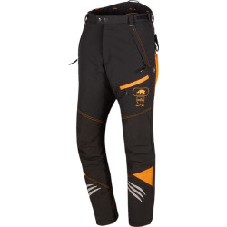 Kelnės grandininiam pjūklui, L, juodos/oranžinės, Ninja 1SPO718RL