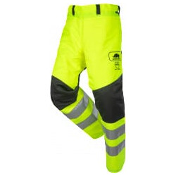 Grandininio pjūklo apsauginės kelnės, XL dydis, „Roadrunner Flash“ geltonos/juodos spalvos, 1RT1386XL