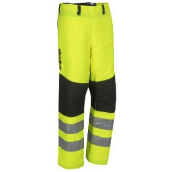 Grandininio pjūklo apsauginės kelnės, M dydis, „Roadrunner Flash“ geltonos/juodos spalvos, 1RT1386M