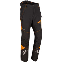 Grandininio pjūklo kelnės, M, juodos/oranžinės, Ninja 1SPO718RM