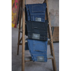 Tamsiai mėlyni tamprūs džinsai 40/32 ROBJ250364032