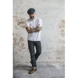 Tamsiai mėlyni tamprūs džinsai 30/32 ROBJ250363032