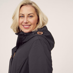 Apsauginė striukė, XL, moteriška, tamsiai pilka KW508101011042