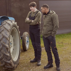 Vyriška striukė, 4XL, alyvuogių spalvos KW508001002066