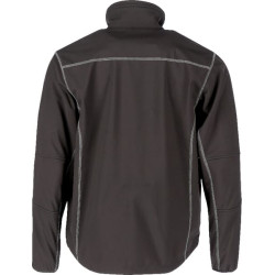 Softshell striukė, juodai pilka, 4XL dydis, EU: 64-66, Kramp Original KW118003089066