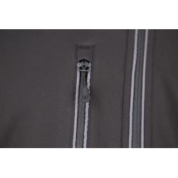 Softshell striukė, juodai pilka, 4XL dydis, EU: 64-66, Kramp Original KW118003089066