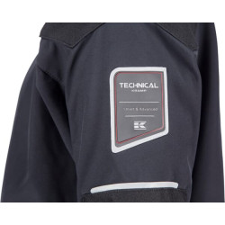 Softshell vyriškas, juodas, dydis 2XL, EU:58-60, Kramp Technical KW211680001060