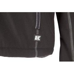 Softshell striukė, juodai pilka, 2XL dydis, EU:58-60, Kramp Original KW118003089060