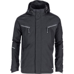 Vyriška parka striukė, juoda, 4XL dydis, EU: 64-66, Kramp Technical KW211660201066