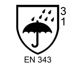Lietpaltis su geru matomumu, oranžinis, L dydis, UK:40/EU:52-54, „Hydrosoft“, „Valencia“, gamintojas „Hydrowear“, 015757FOL