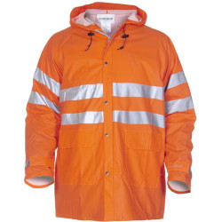 Lietpaltis su geru matomumu, oranžinis, XL dydis, UK:42/EU:56, „Hydrosoft“, „Valencia“, gamintojas „Hydrowear“, 015757FOXL