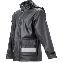 Lietaus striukė, juoda 62(3XL) KW3182001062