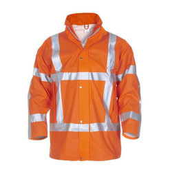 Lietpaltis, oranžinis, 3XL dydis, JK: 46/EU: 62, „Hydrosoft“, Ontarijas, gamintojas „Hydrowear“, 015850FO3XL