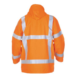 Parka striukė, oranžinė, 2XL dydis, JK: 44/EU: 58-60, „Simply No Sweat“, „Uithoorn by Hydrowear“, 072360FO2XL