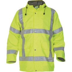 Parka striukė, geltona, 2XL dydis, JK: 44/EU: 58-60, „Simply No Sweat“, „Uithoorn“, „Hydrowear“, 072360FYPXXL