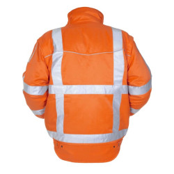 Pilotinė striukė, oranžinė, 2XL dydis, JK: 44/EU: 58-60, Beaverline, Leiden, gamintojas Hydrowear 047466FO2XL