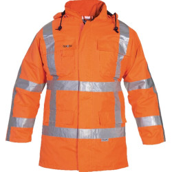 Parka striukė, gerai matoma, oranžinė, M dydis, JK: 36-38/EU: 50, Tenderline, Apollo by Hydrowear 051010M