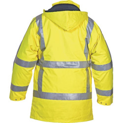 Parka striukė, gerai matoma, geltona, 3XL dydis, UK:46/EU:62, Tenderline, Apollo by Hydrowear 0510153XL