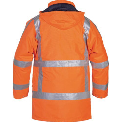 Parka striukė, gerai matoma, oranžinė, L dydis, UK:40/EU:52-54, Tenderline, Apollo by Hydrowear 051010L