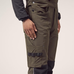 Kombinezonas, 4XL dydis, alyvuogių spalvos, tempiasi keturiomis kryptimis, gamintojas Kramp KW203445002128