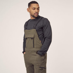 Kombinezonas, 2XS dydis, alyvuogių spalvos, tempiasi keturiomis kryptimis, gamintojas Kramp KW203445002075