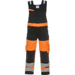Kombinezonas, 4XL dydis, gero matomumo, oranžinis/juodas, madinga, gerai matoma tampri linija, gamintojas „Hydrowear“ 044485OB66