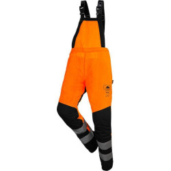 Grandininio pjūklo kombinezonas, gerai matomas oranžinis 1RH1, 3XL 1RH1OB3XL
