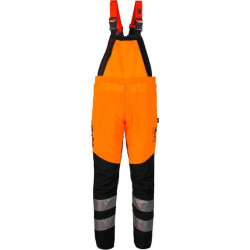 Grandininio pjūklo kombinezonas, gerai matomas oranžinis 1RH1, 4XL 1RH1OB4XL