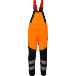 Grandininio pjūklo kombinezonas, gerai matomas oranžinis 1RH1, 4XL 1RH1OB4XL