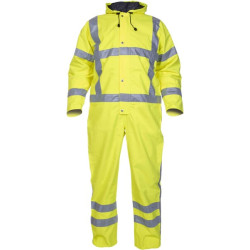 Neperšlampamas lietaus kombinezonas, L dydis, gero matomumo, geltonas, „Simply No Sweat“, gamintojas „Hydrowear“, 072380FYL