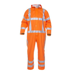 Vandeniui atsparus kombinezonas, 3XL dydis, oranžinis, „Hydrowear“ 018901FO3XL