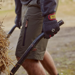 Vyriški šortai, S, aktyvaus tamprumo, alyvuogių spalvos KW502845002085