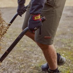 Vyriški šortai, 4XL, aktyvaus tamprumo, alyvuogių spalvos KW502845002128