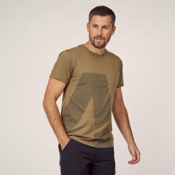 Vyriški marškinėliai, alyvuogių spalvos, 2XL KW506802202060