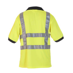 Polo marškinėliai, 2XL/46 dydis, trumpomis rankovėmis, geltoni, „Hydrowear“ 040401FY2XL