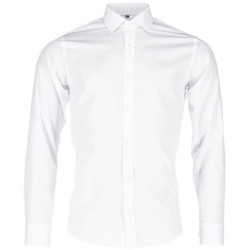 Vyriški marškinėliai ilgomis rankovėmis, L/42 dydis, balti, Kramp Business KW407010275042